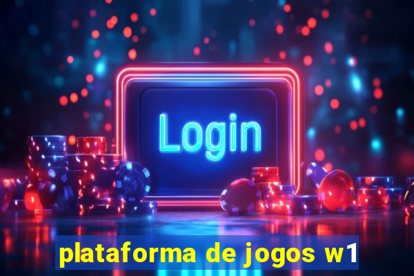 plataforma de jogos w1